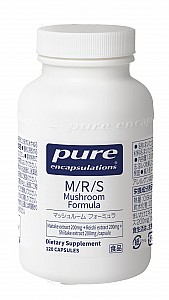 マッシュルーム フォーミュラ M/R/S Mushroom Formula(120カプセル)